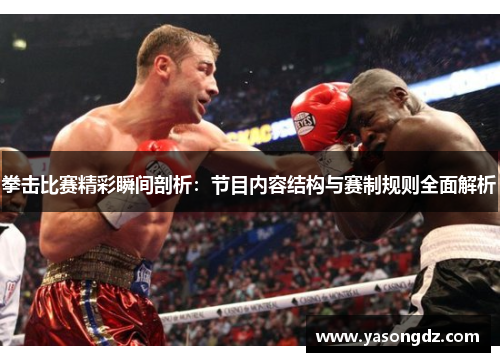 拳击比赛精彩瞬间剖析:节目内容结构与赛制规则全面解析 拳击比赛精彩瞬间剖析:节目内容结构与赛制规则全面解析
